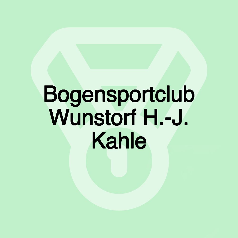 Bogensportclub Wunstorf H.-J. Kahle