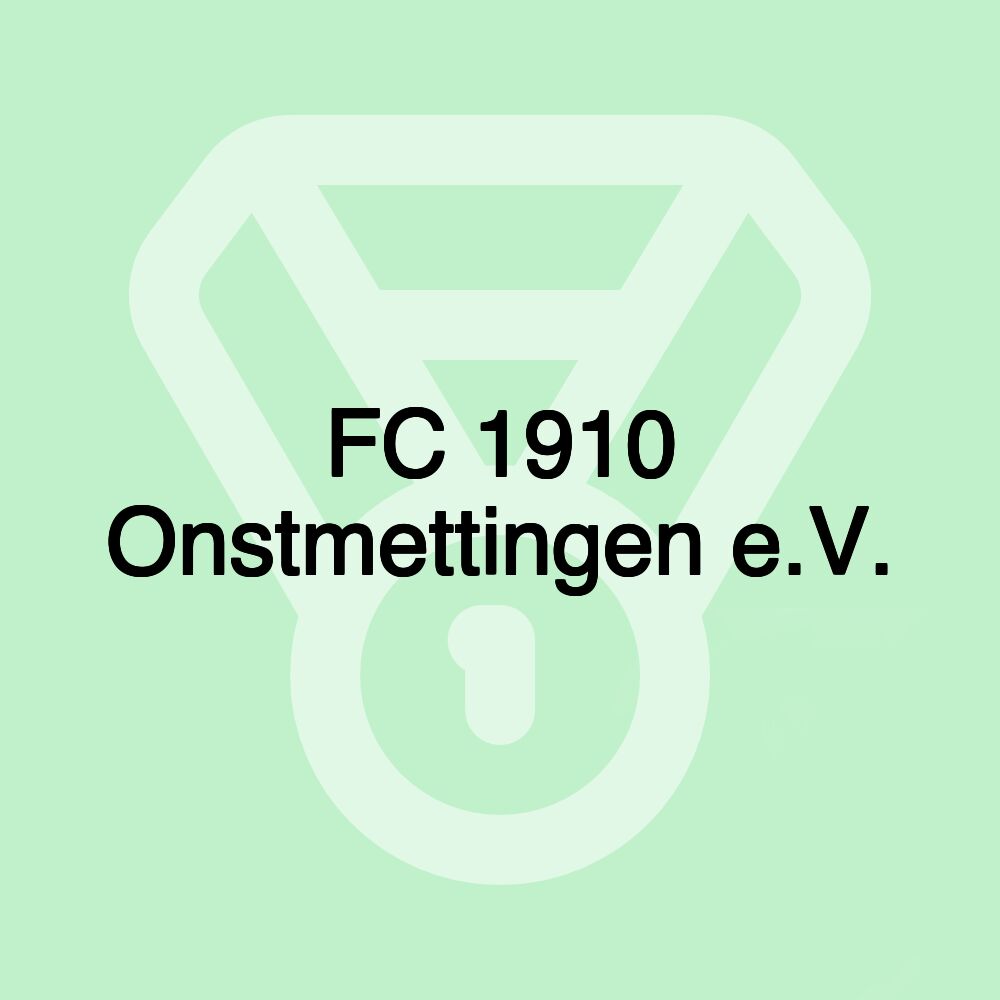 FC 1910 Onstmettingen e.V.