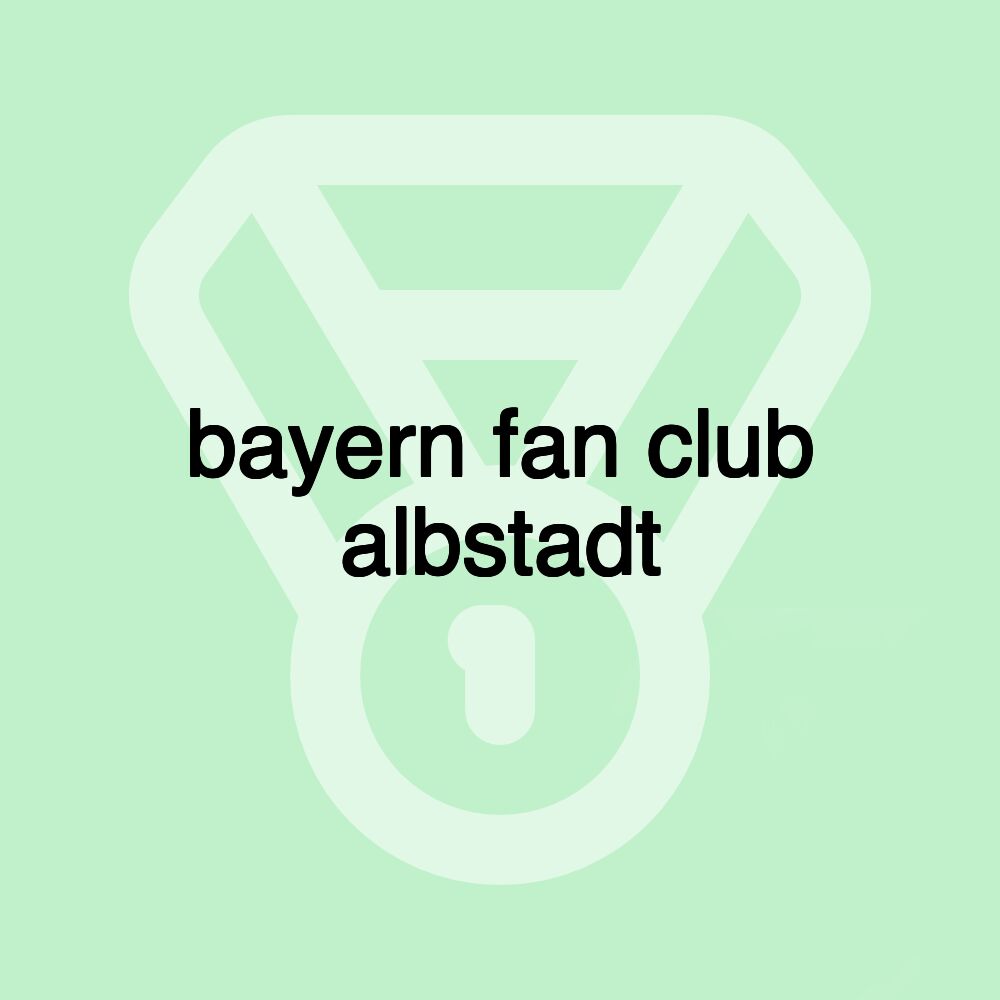 bayern fan club albstadt