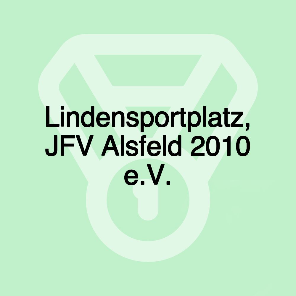 Lindensportplatz, JFV Alsfeld 2010 e.V.