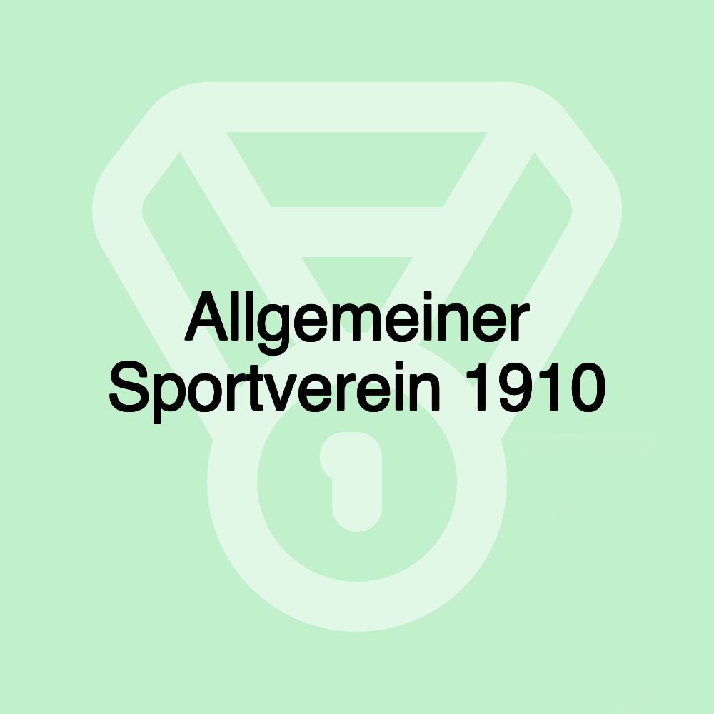 Allgemeiner Sportverein 1910