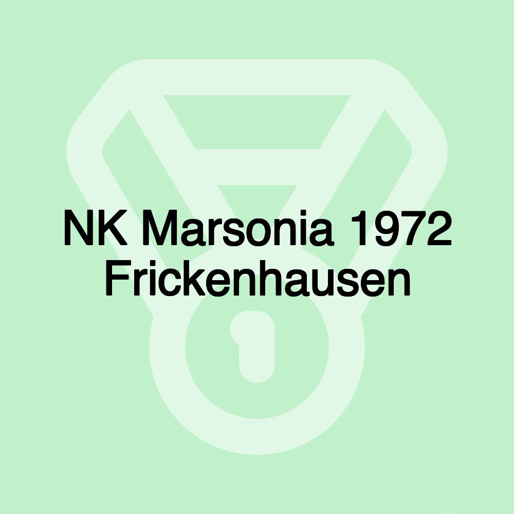 NK Marsonia 1972 Frickenhausen