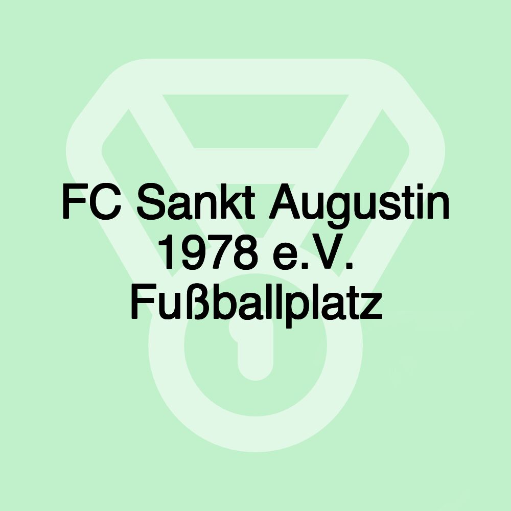 FC Sankt Augustin 1978 e.V. Fußballplatz