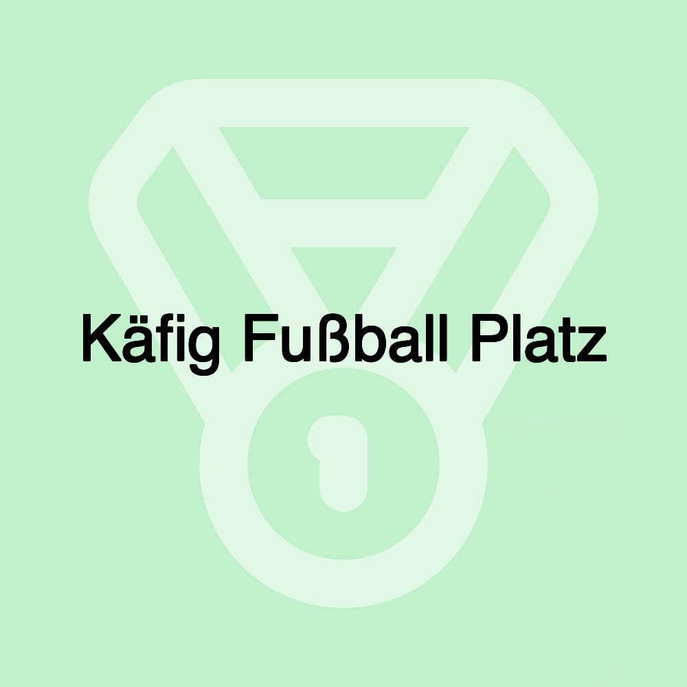 Käfig Fußball Platz