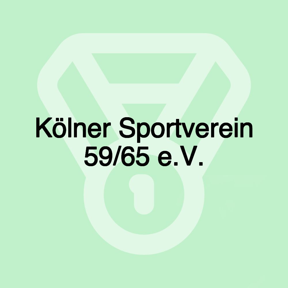 Kölner Sportverein 59/65 e.V.