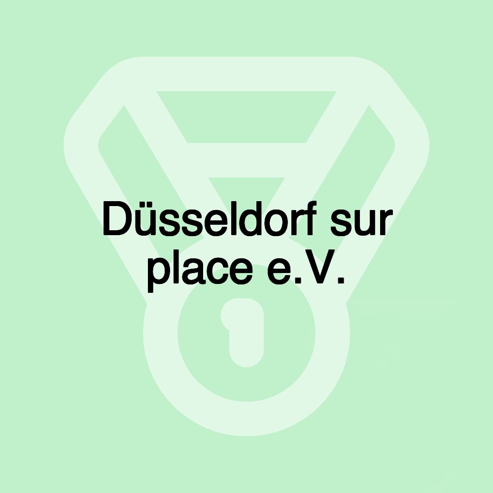 Düsseldorf sur place e.V.