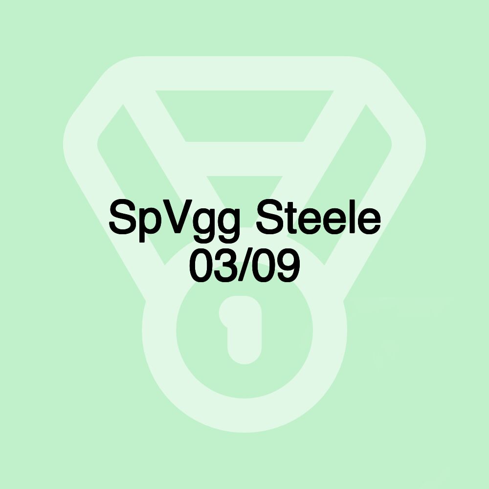 SpVgg Steele 03/09