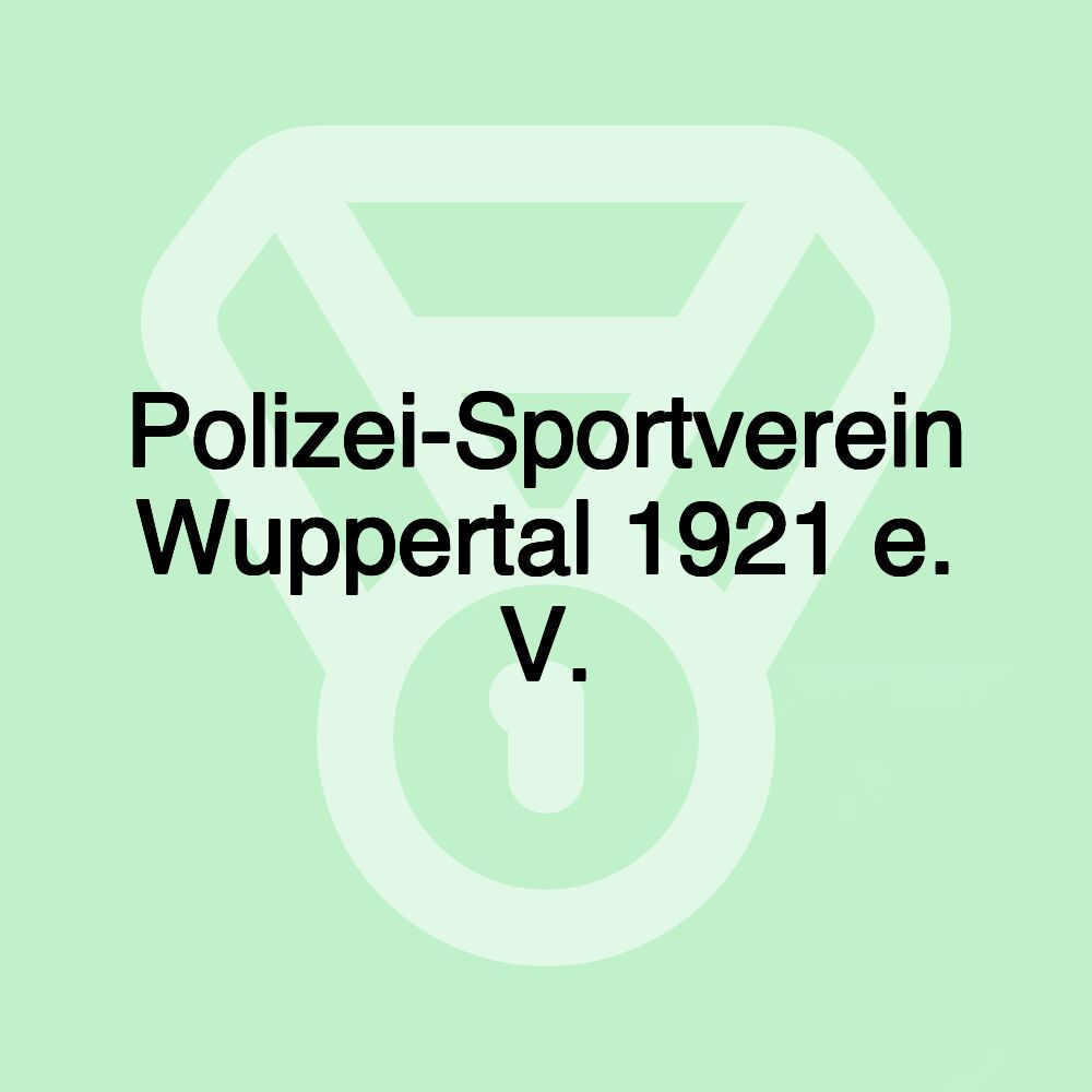 Polizei-Sportverein Wuppertal 1921 e. V.