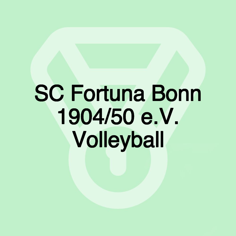 SC Fortuna Bonn 1904/50 e.V. Volleyball