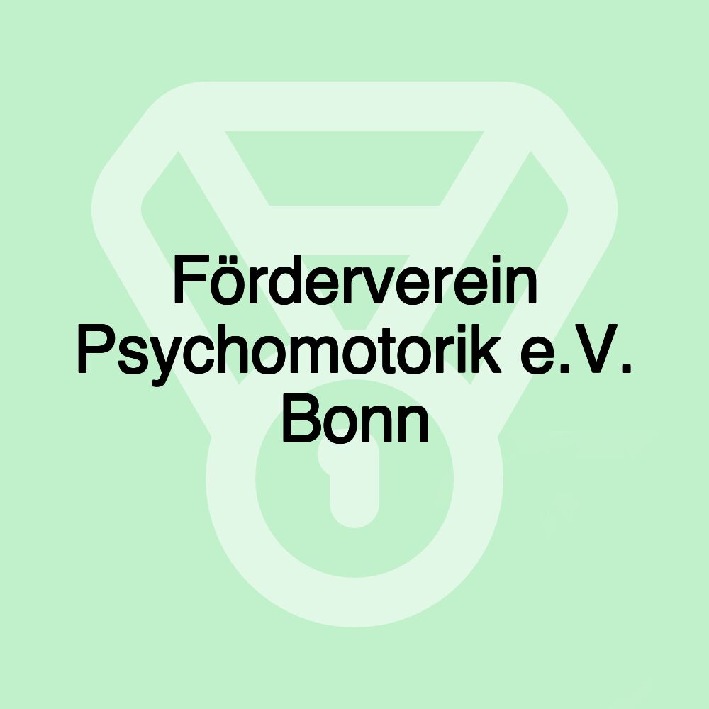 Förderverein Psychomotorik e.V. Bonn
