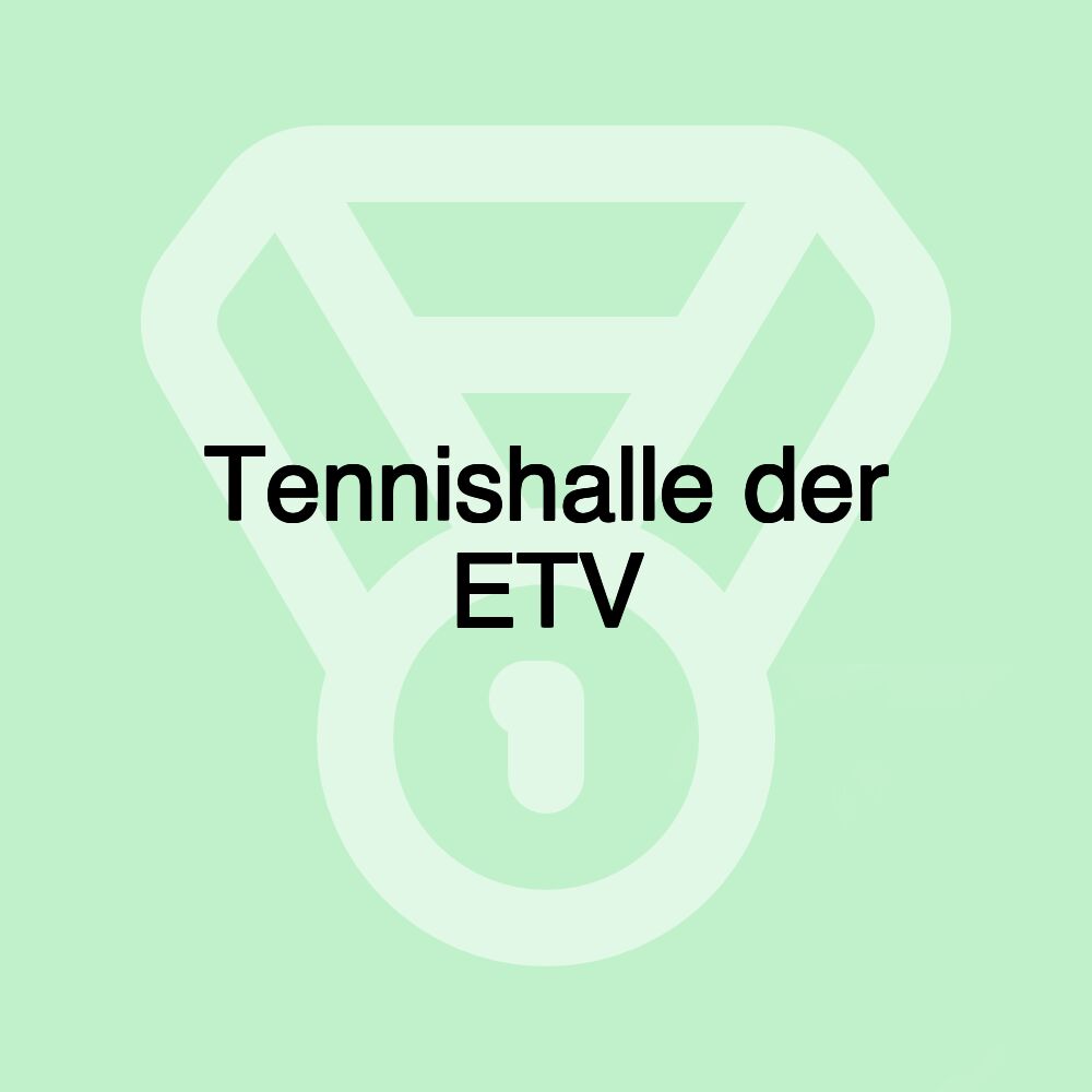 Tennishalle der ETV