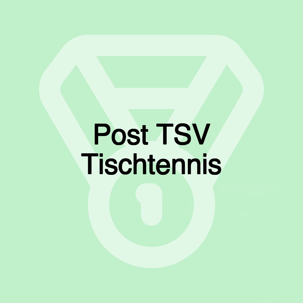 Post TSV Tischtennis