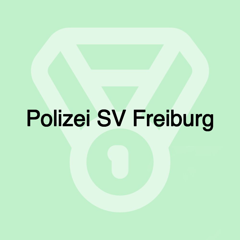 Polizei SV Freiburg