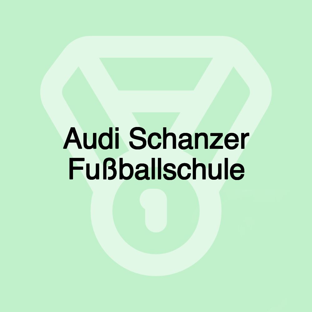 Audi Schanzer Fußballschule