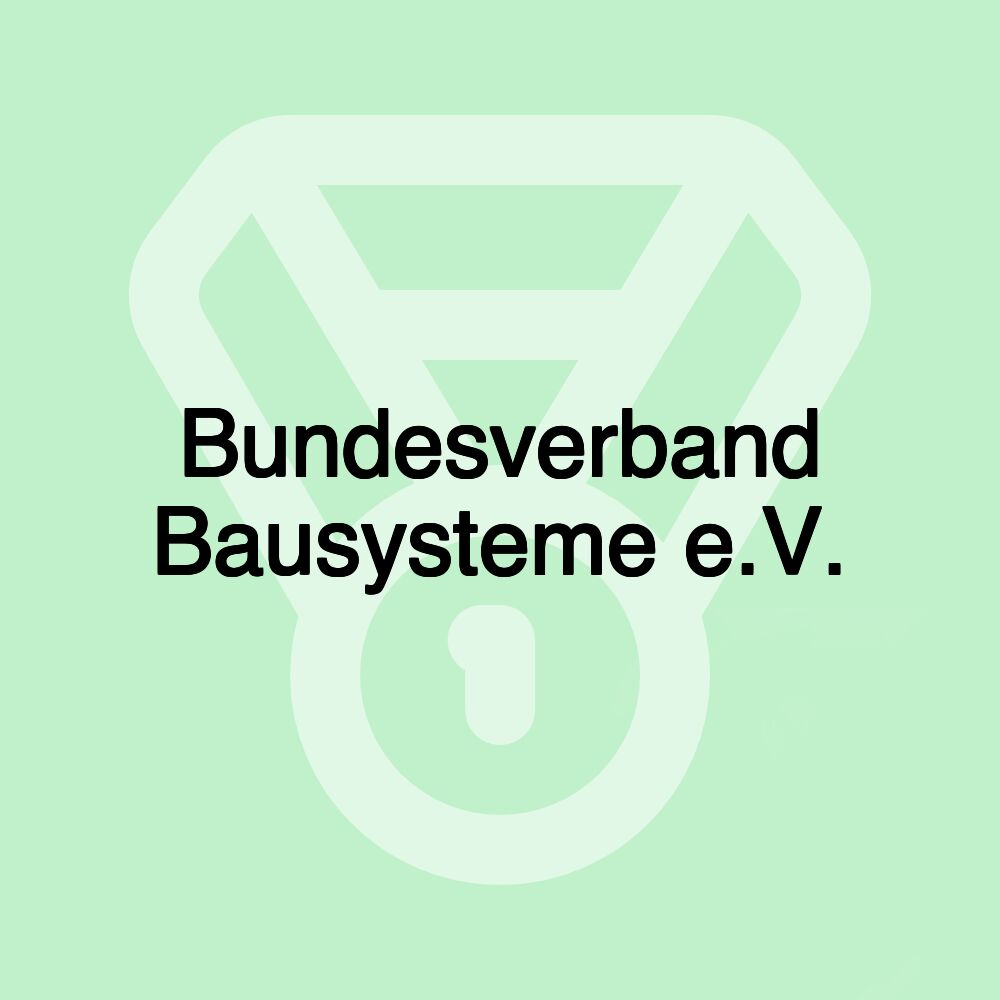 Bundesverband Bausysteme e.V.