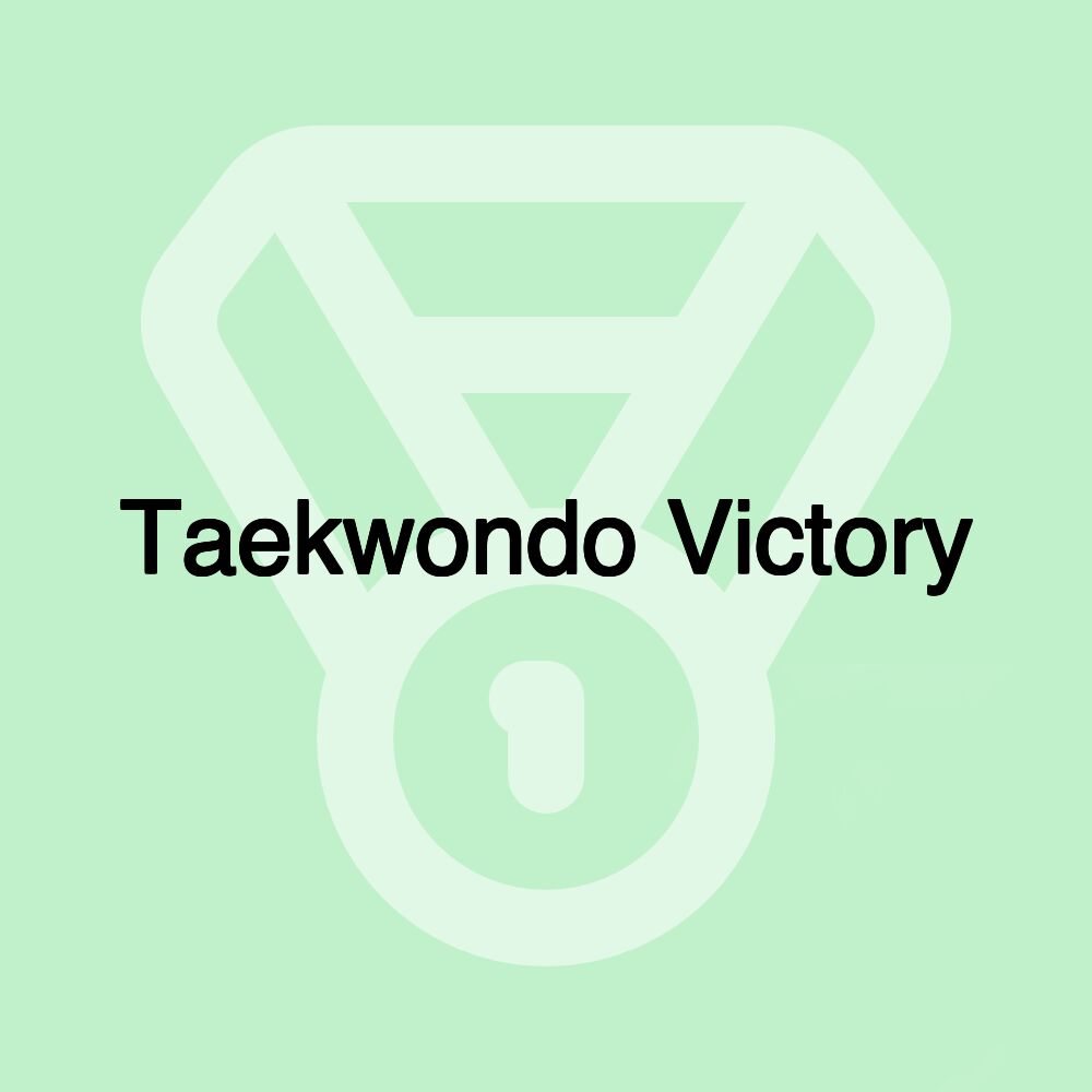 Taekwondo Victory