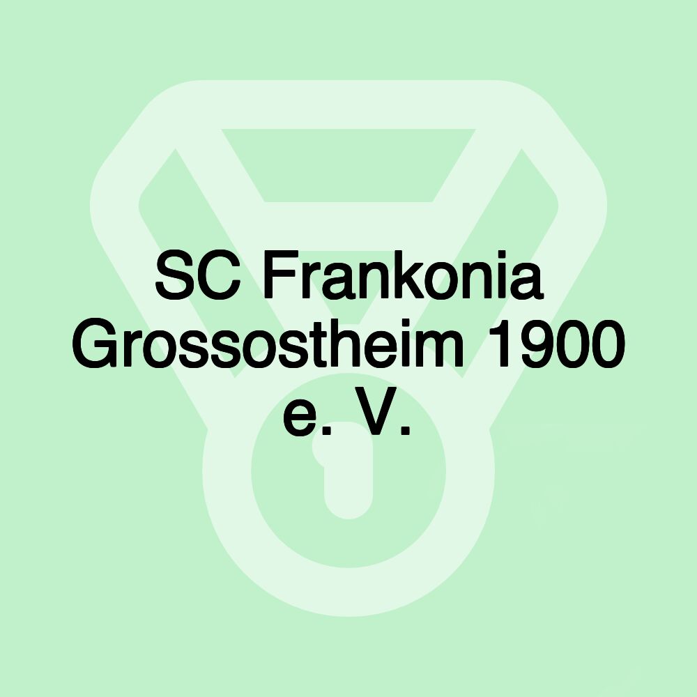 SC Frankonia Grossostheim 1900 e. V.