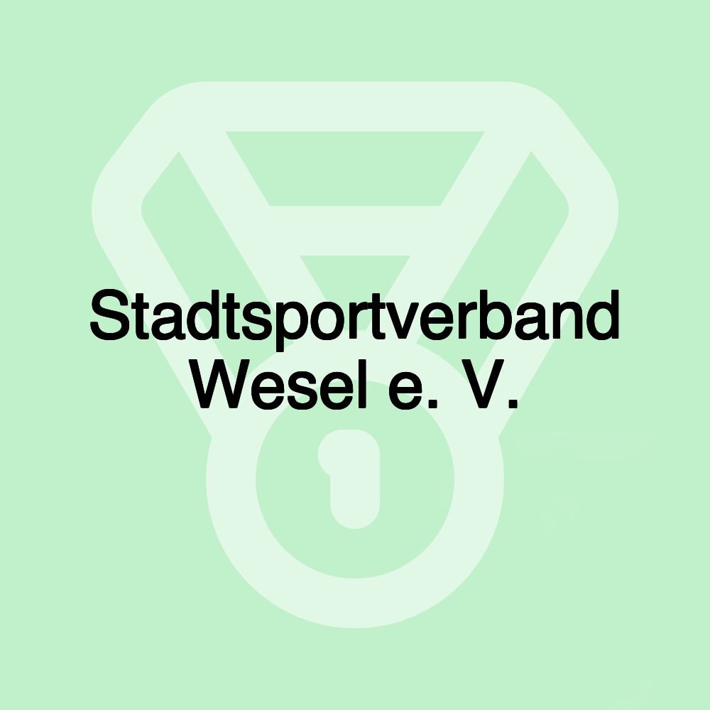 Stadtsportverband Wesel e. V.