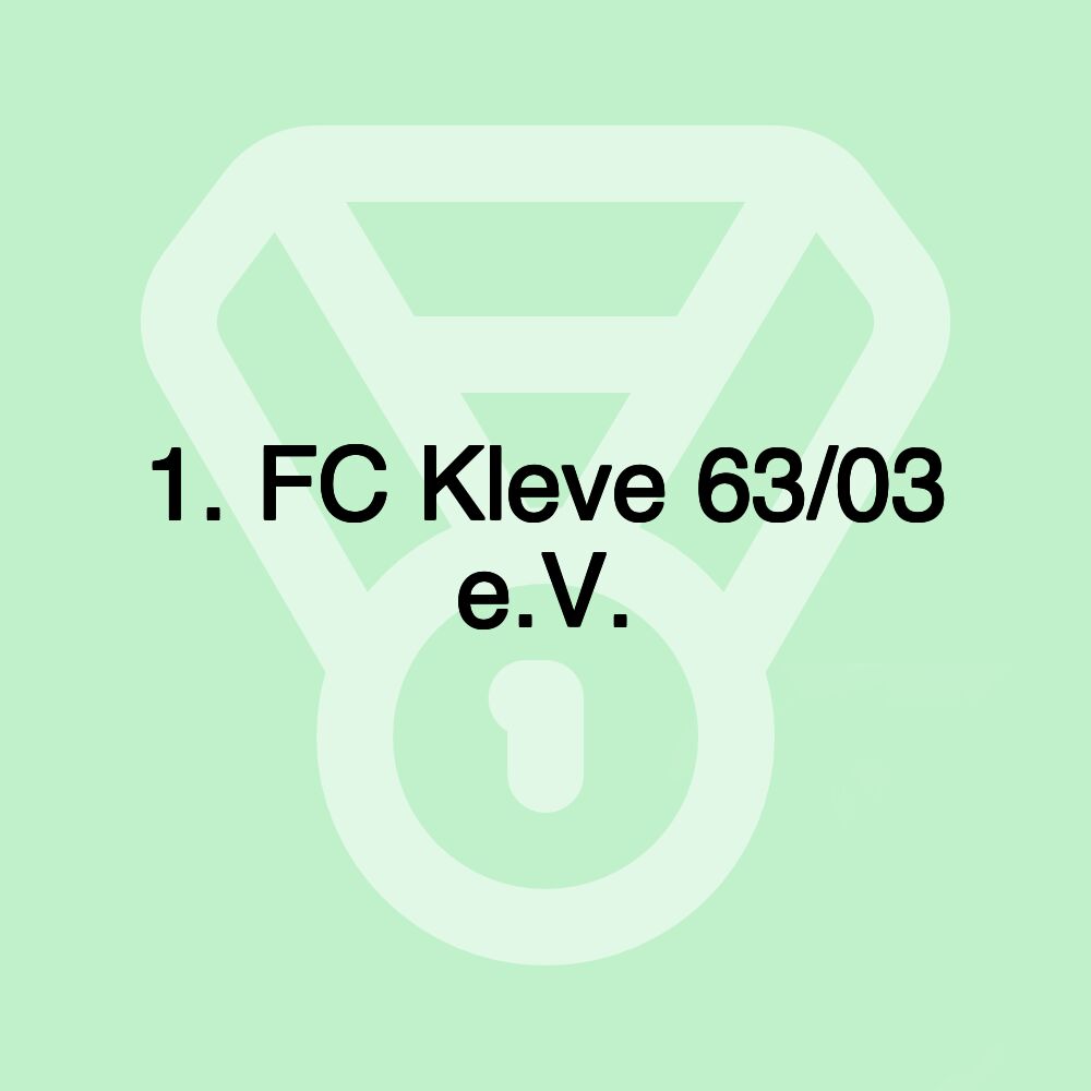 1. FC Kleve 63/03 e.V.