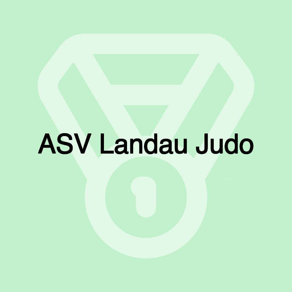 ASV Landau Judo