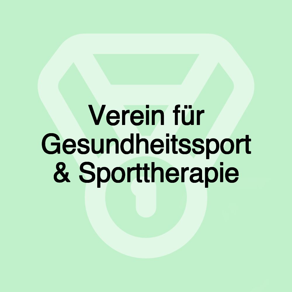 Verein für Gesundheitssport & Sporttherapie