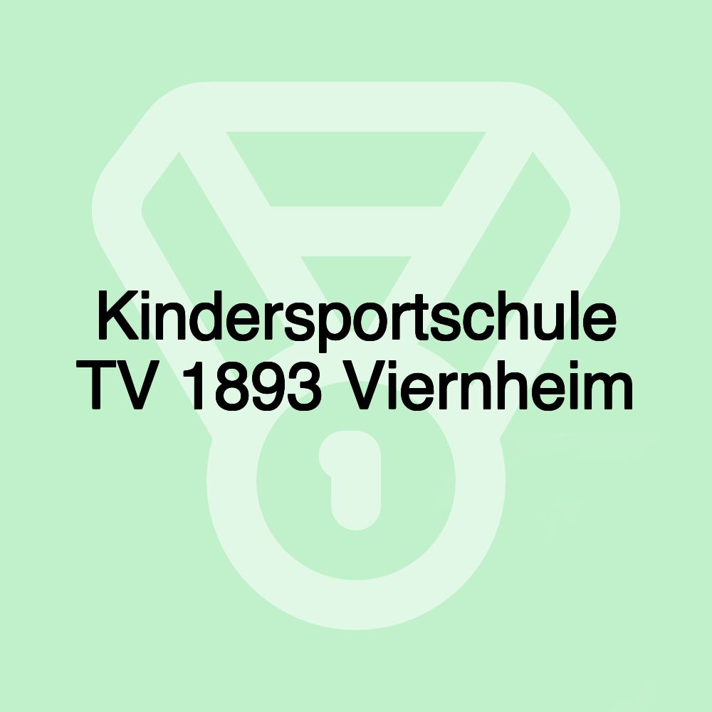 Kindersportschule TV 1893 Viernheim