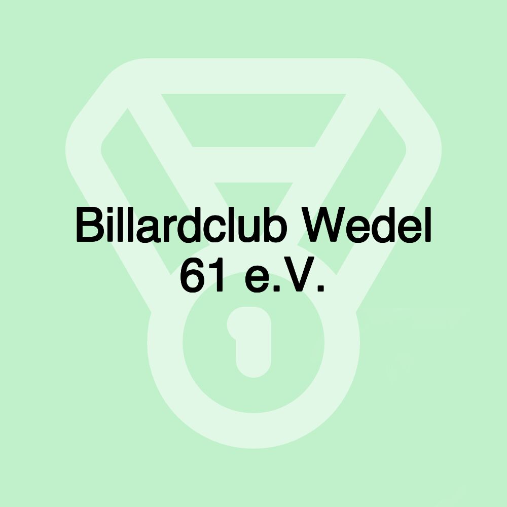 Billardclub Wedel 61 e.V.