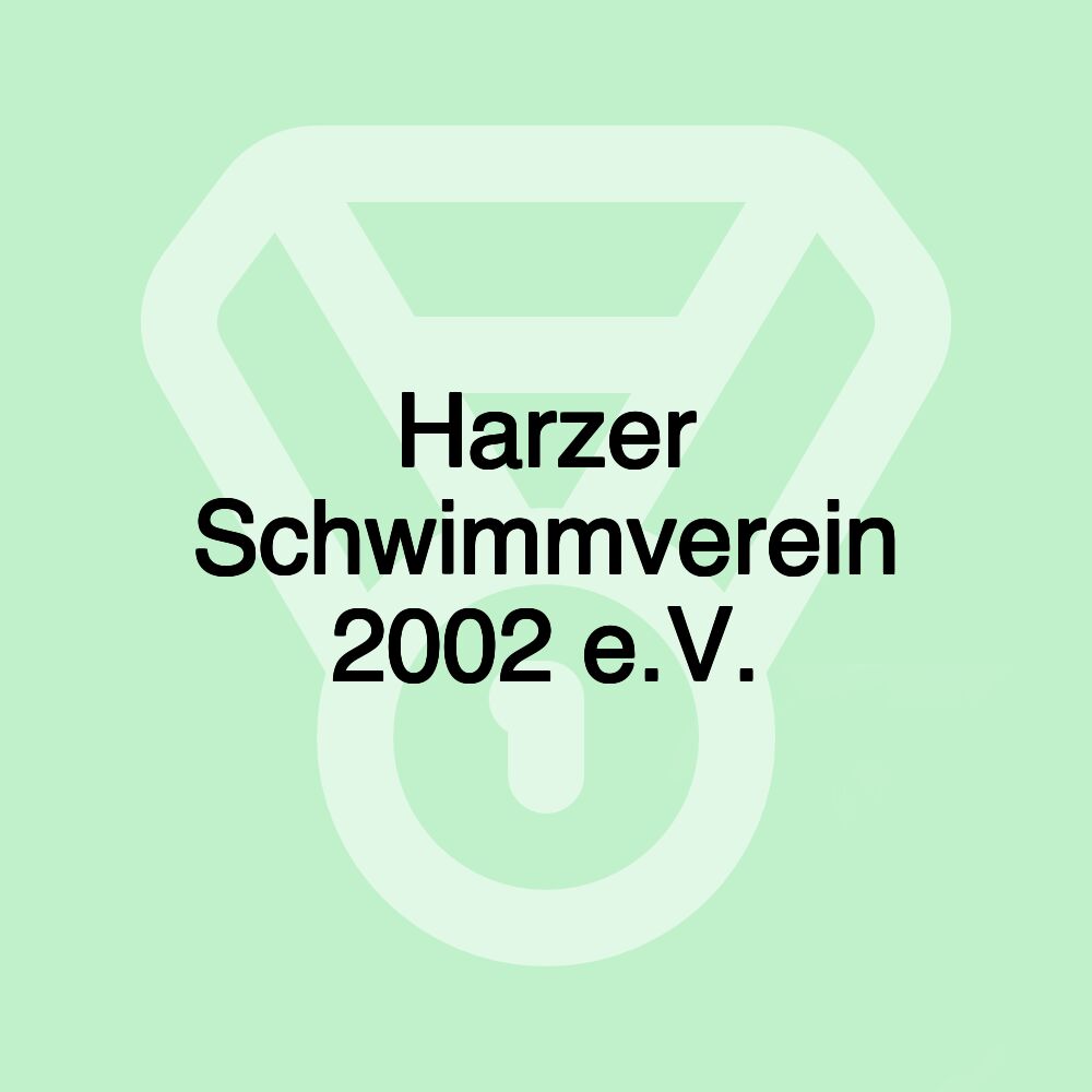 Harzer Schwimmverein 2002 e.V.