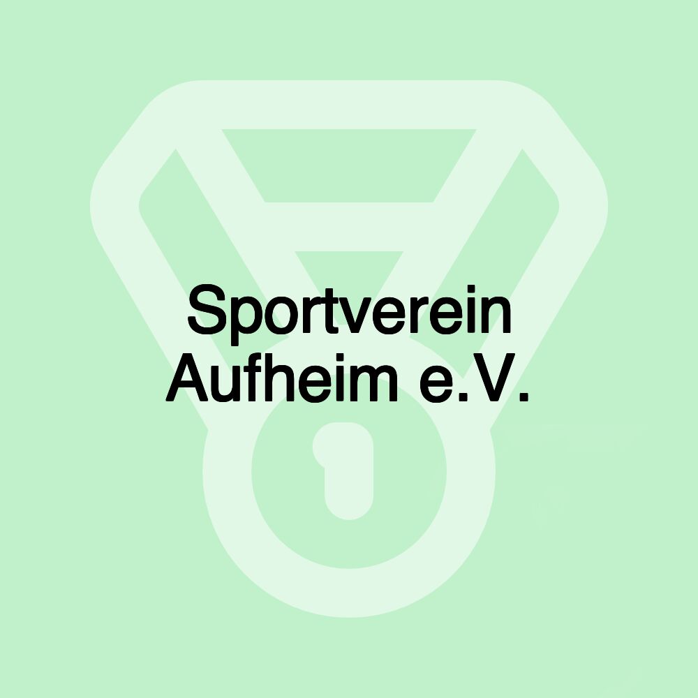 Sportverein Aufheim e.V.