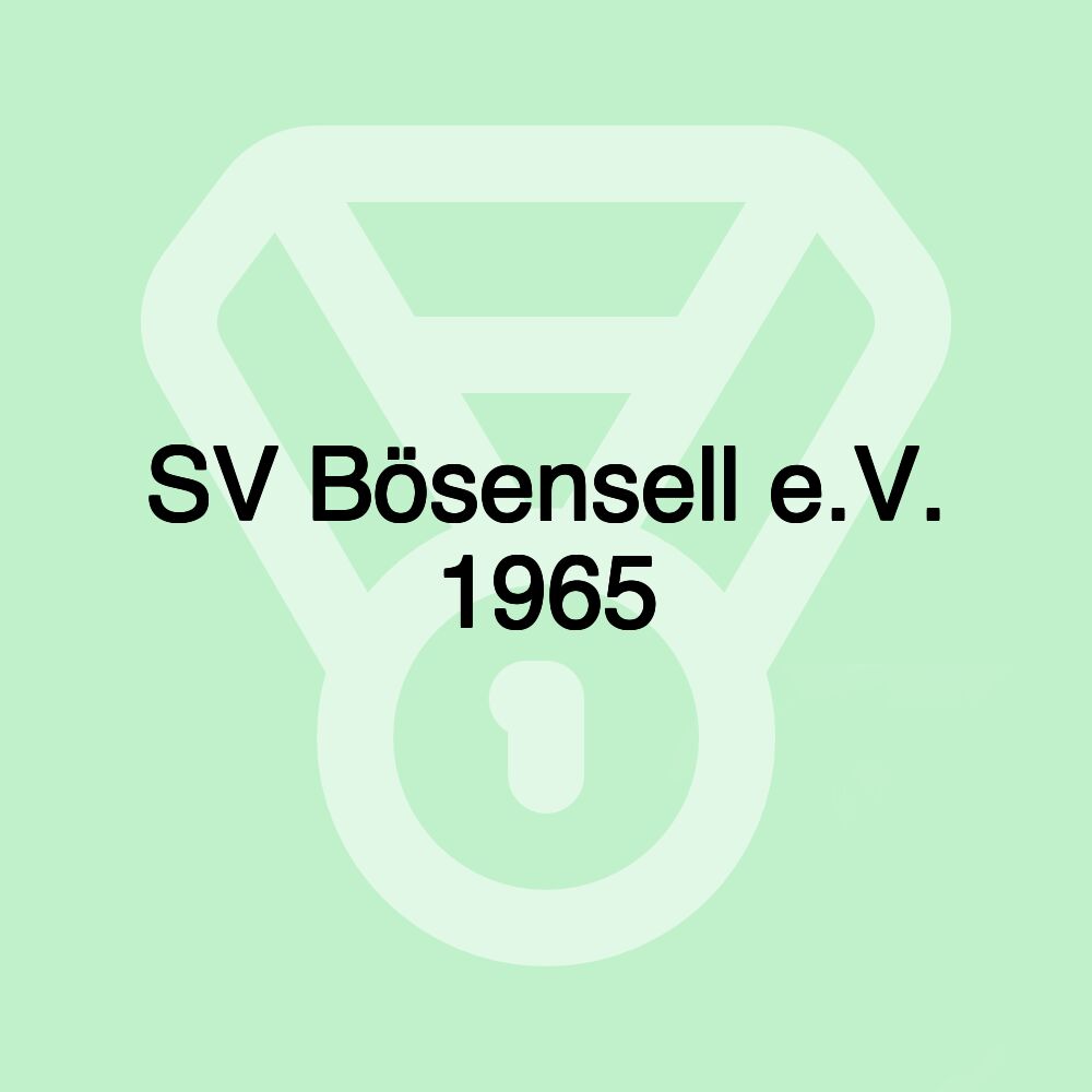SV Bösensell e.V. 1965