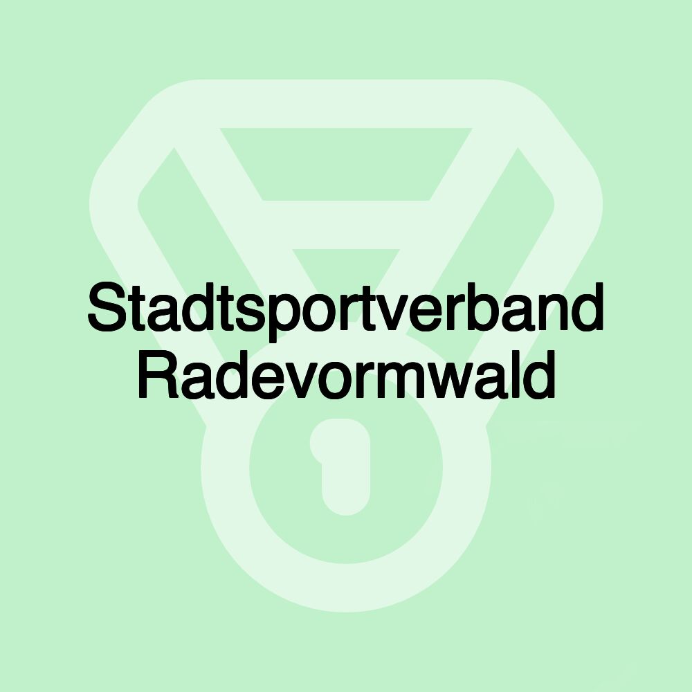 Stadtsportverband Radevormwald