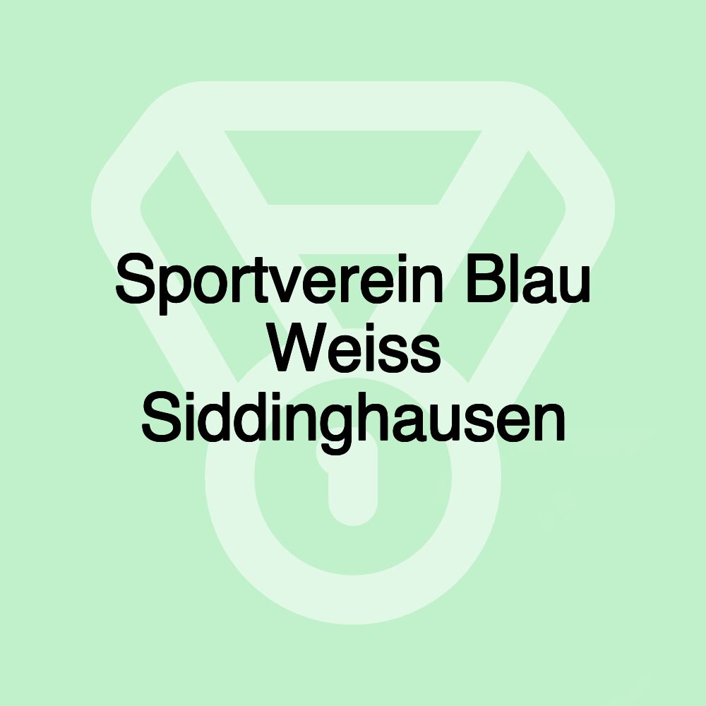Sportverein Blau Weiss Siddinghausen