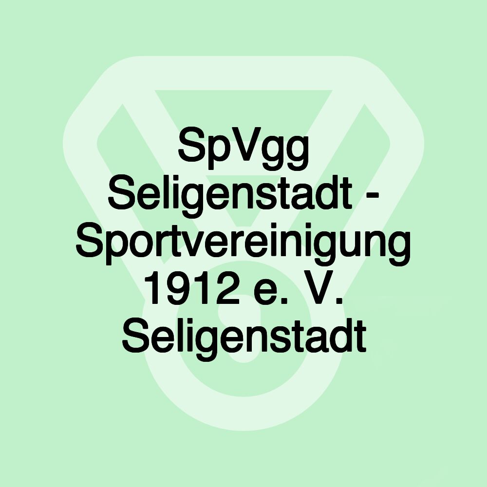 SpVgg Seligenstadt - Sportvereinigung 1912 e. V. Seligenstadt