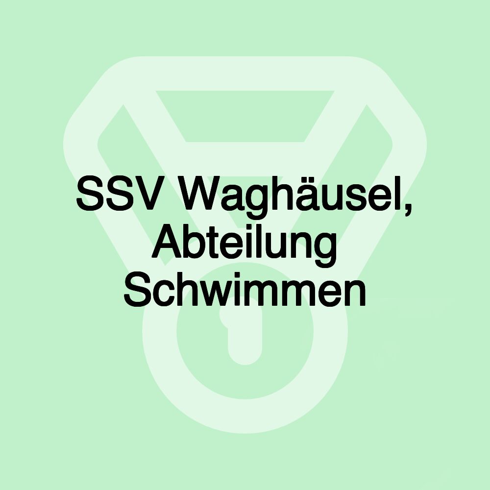 SSV Waghäusel, Abteilung Schwimmen