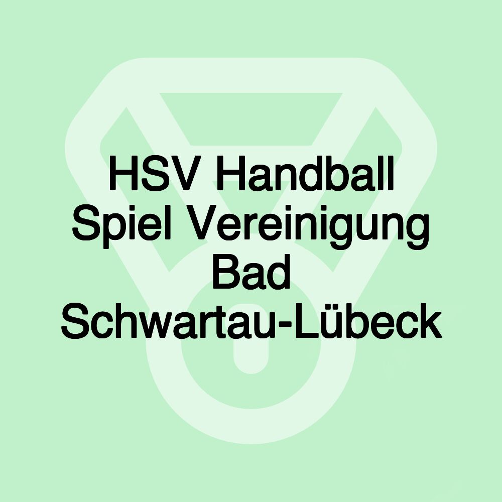 HSV Handball Spiel Vereinigung Bad Schwartau-Lübeck