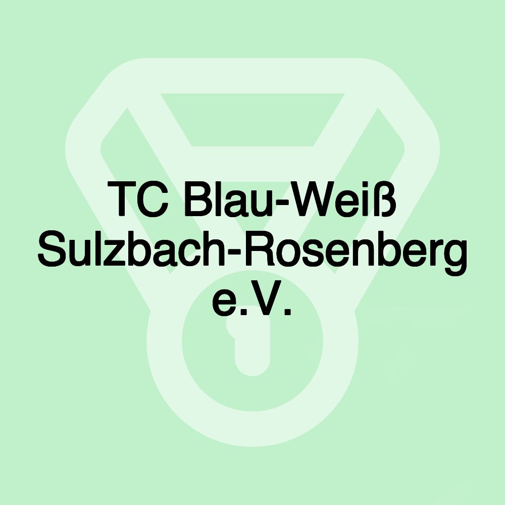 TC Blau-Weiß Sulzbach-Rosenberg e.V.