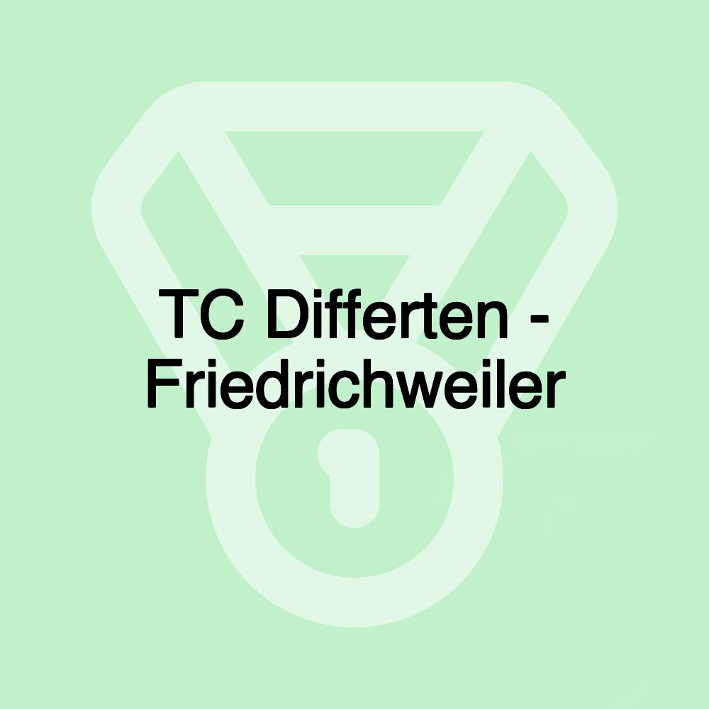 TC Differten - Friedrichweiler
