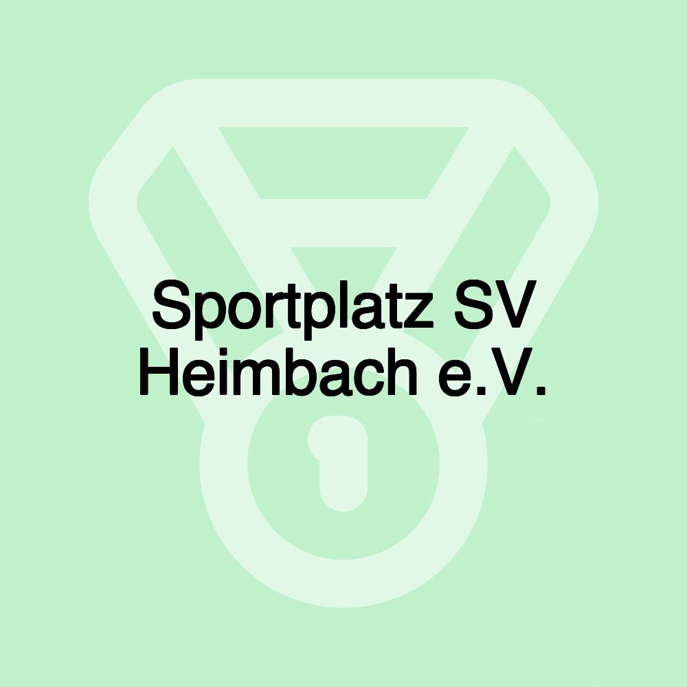 Sportplatz SV Heimbach e.V.