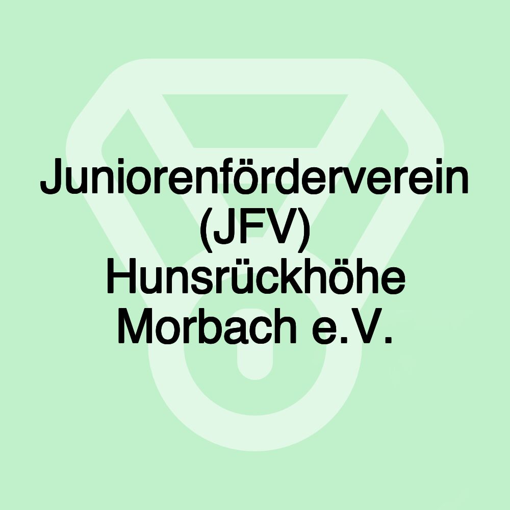 Juniorenförderverein (JFV) Hunsrückhöhe Morbach e.V.