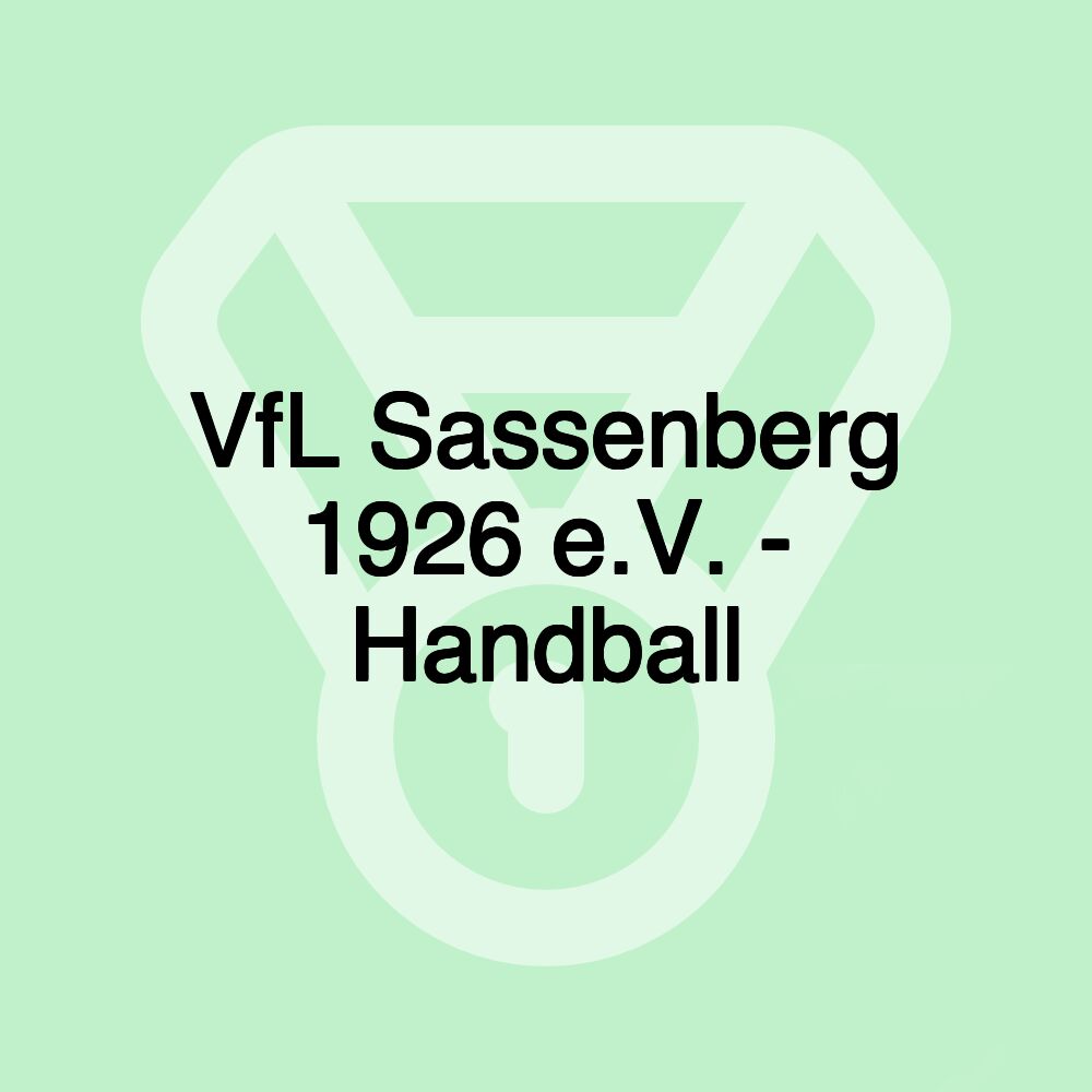 VfL Sassenberg 1926 e.V. - Handball
